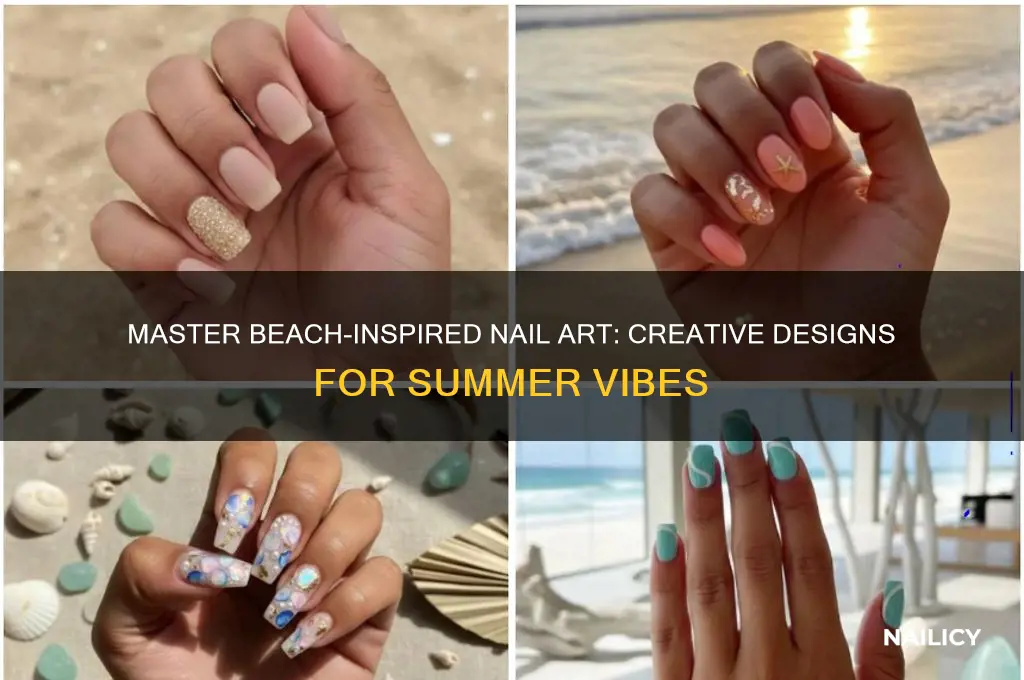 how to beach nail designs