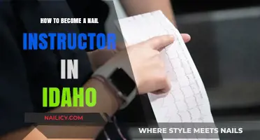 Master Nail Artistry: Steps to Become a Certified Instructor in Idaho