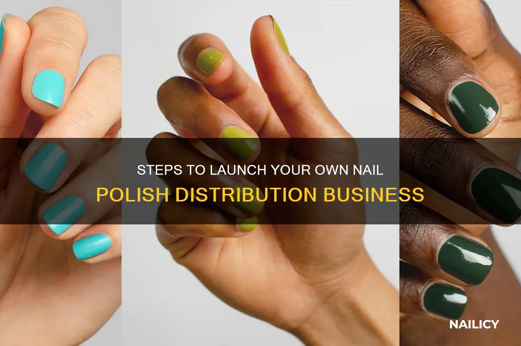 how to become a nail polish distributor