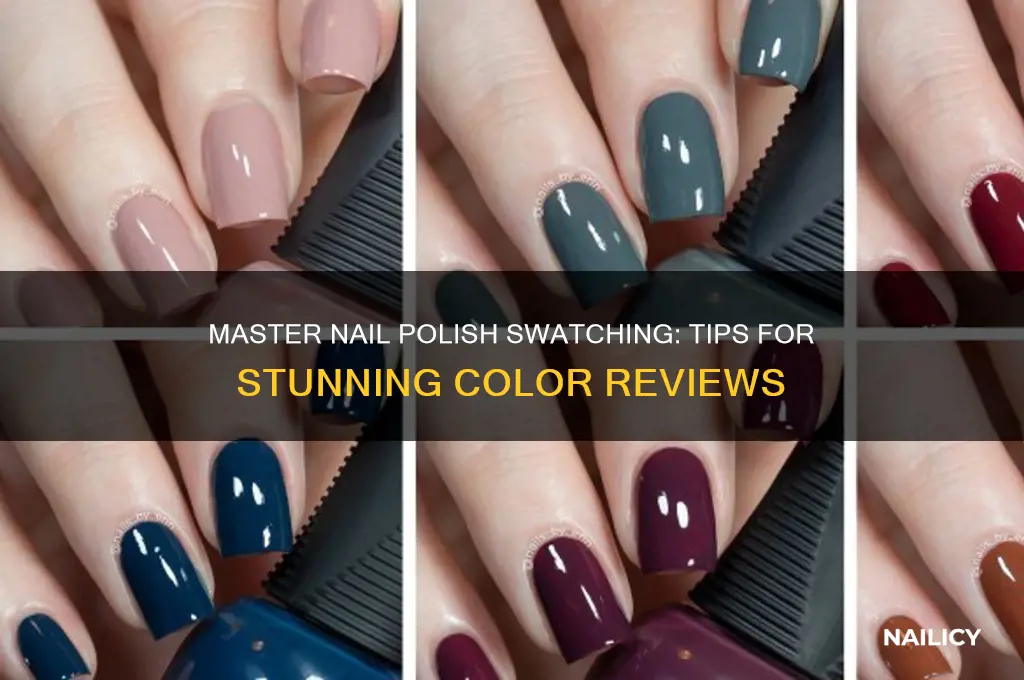how to become a nail polish swatcher