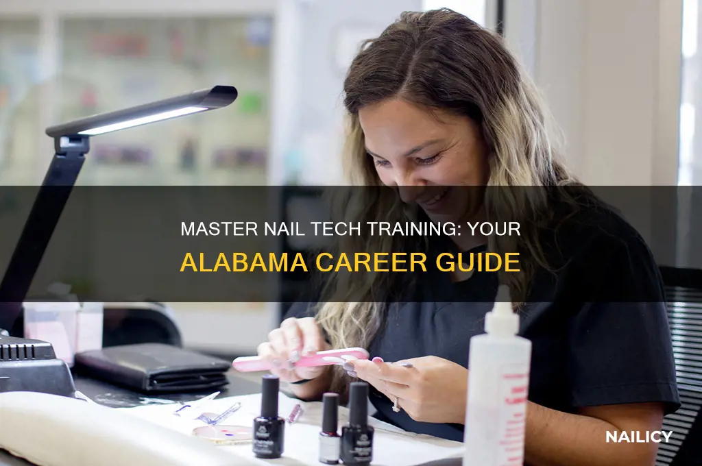 how to become a nail tech in alabama