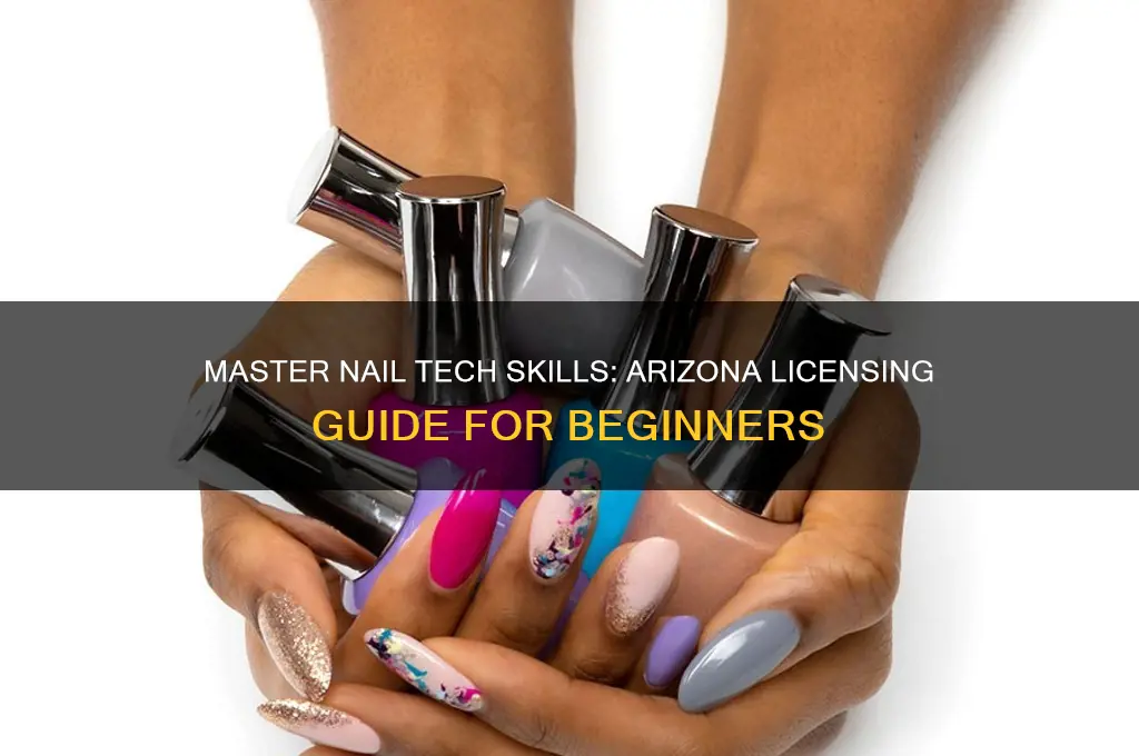 how to become a nail tech in az