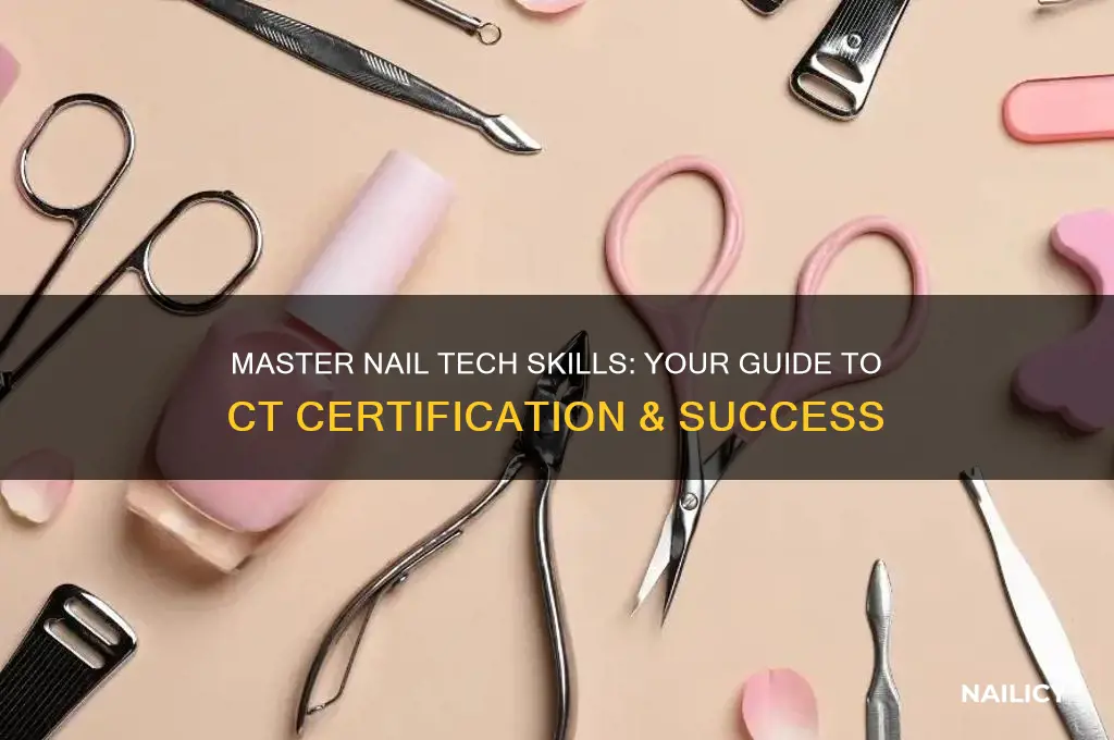 how to become a nail tech in ct