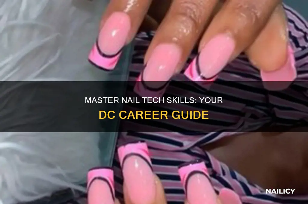 how to become a nail tech in dc