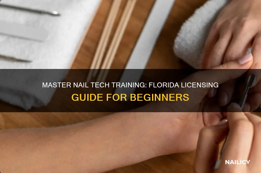 how to become a nail tech in florida