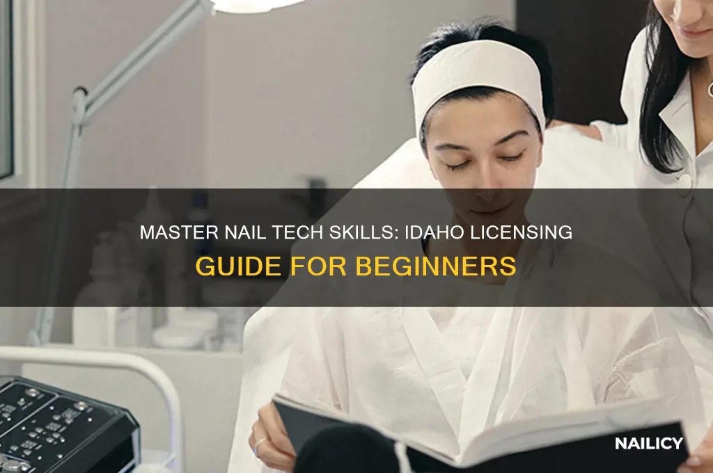 how to become a nail tech in idaho