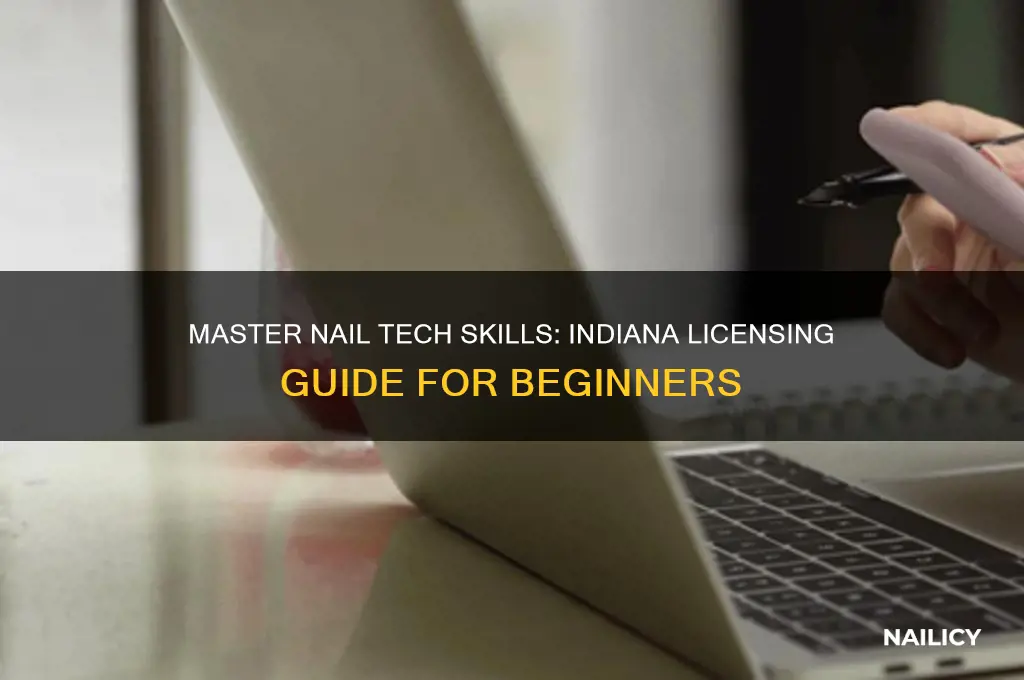how to become a nail tech in indiana