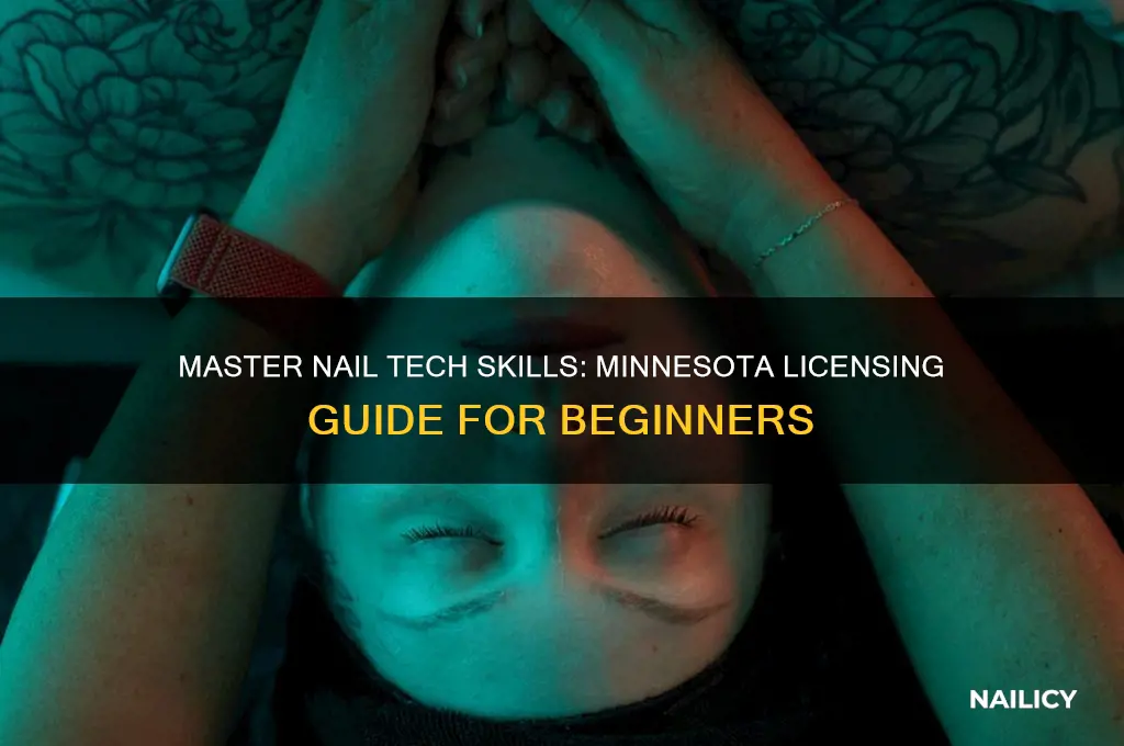 how to become a nail tech in minnesota