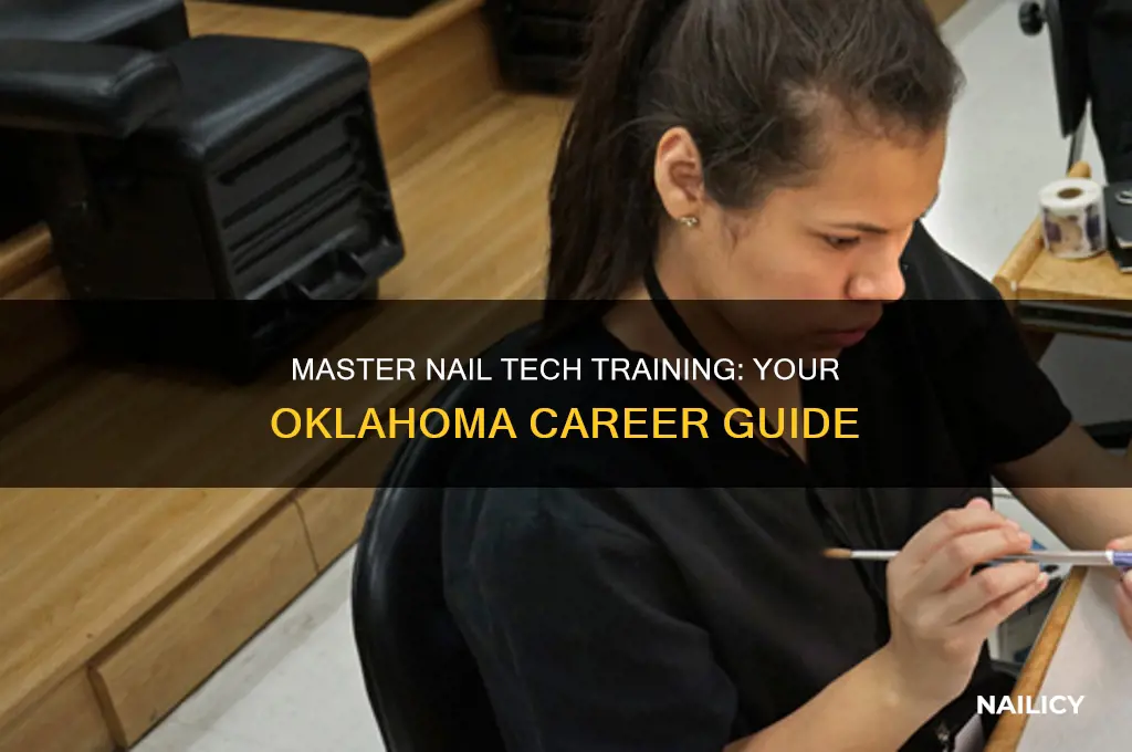 how to become a nail tech in oklahoma
