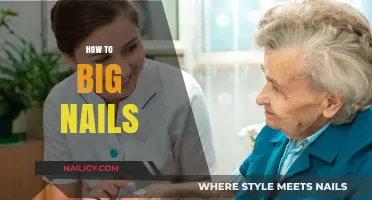 Mastering the Art of Growing and Maintaining Beautiful Big Nails
