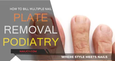 Billing for Nail Plate Removals: Podiatry Edition