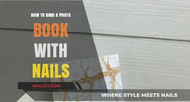 Creative Binding Techniques: How to Bind a Photo Book with Nails