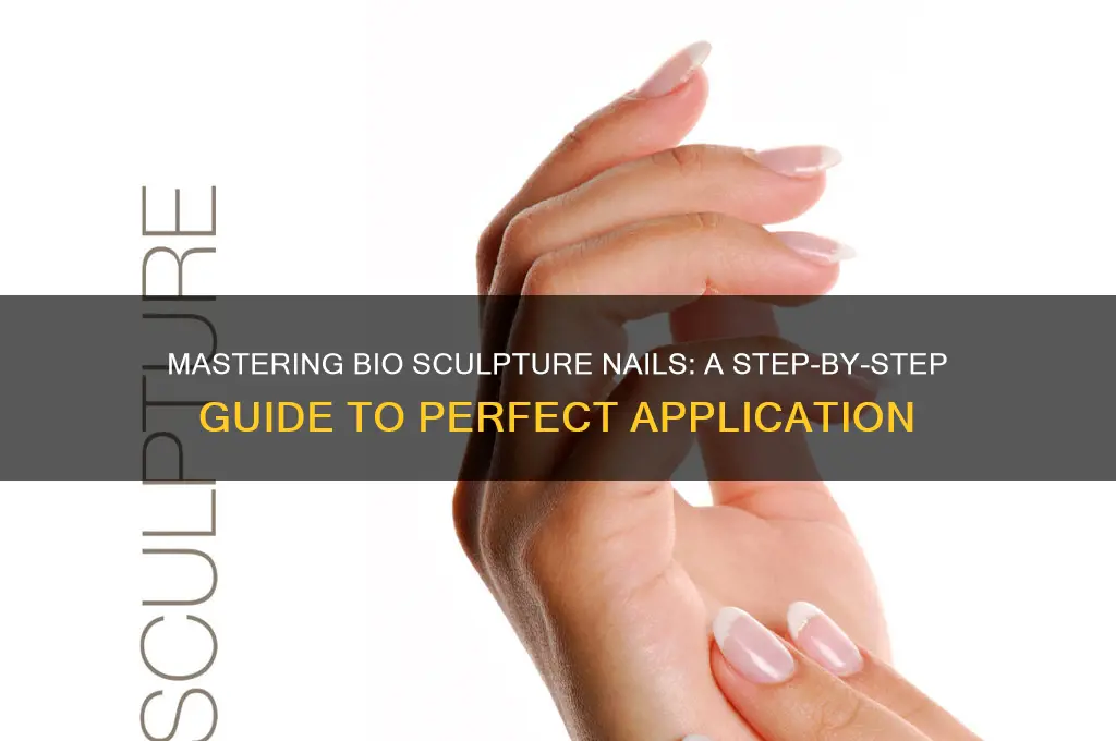 how to bio sculpture nails