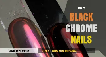 Mastering Black Chrome Nails: A Step-by-Step Guide to Sleek Manicures