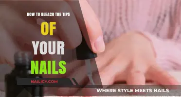 Bleach Your Nail Tips: A Step-by-Step Guide to Trendy Manicures
