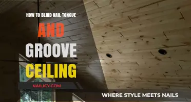 Mastering Blind Nailing for a Seamless Tongue and Groove Ceiling