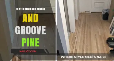 Mastering Blind Nailing: A Guide to Tongue and Groove Pine Installation