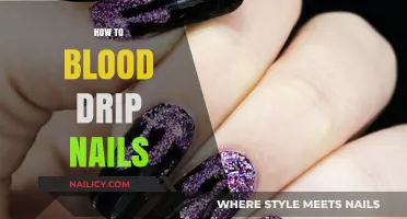 Master the Gory Glam: A Step-by-Step Guide to Blood Drip Nails