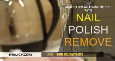 Breaking Wine Bottles: Acetone's Power