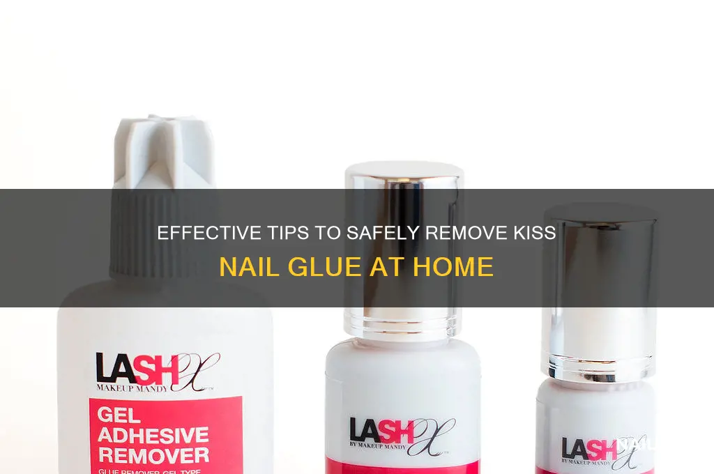 how to break down kiss nail glue