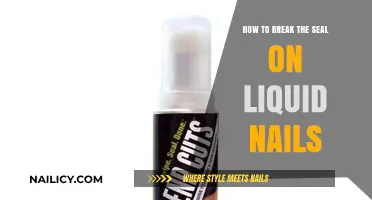 Breaking the Seal: A Guide to Opening Liquid Nails Easily