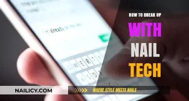 Ending the Relationship: A Guide to Parting Ways with Your Nail Tech