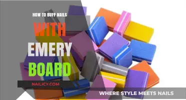 Buffing Nails to Perfection: A Simple Emery Board Technique Guide
