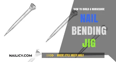 DIY Horseshoe Nail Bending Jig: Easy Construction Guide
