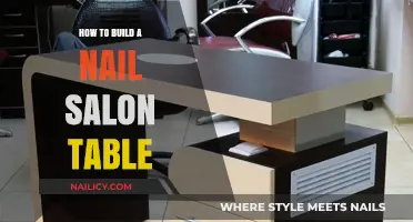 DIY Nail Salon Table: Step-by-Step Guide to Building Your Own