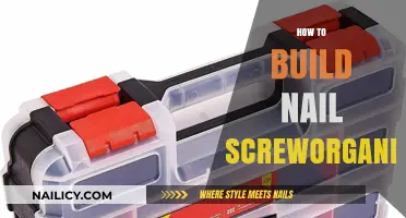 DIY Nail Screw Organizer: Efficient Storage Solutions for Your Workshop