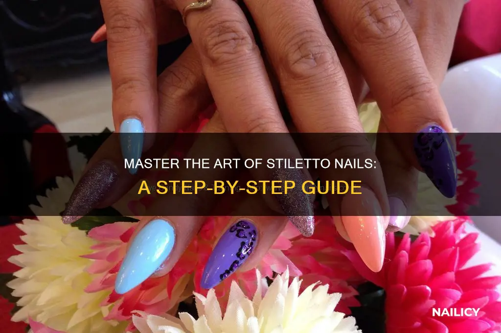 how to build stiletto nails