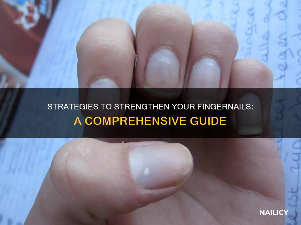how to build up your finger nails