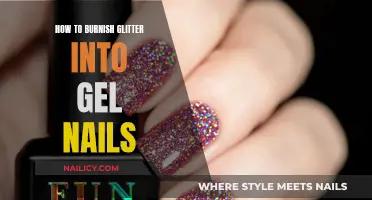 Gel Nails: Burnishing Glitter for a Sparkly Manicure