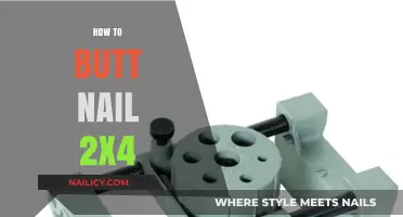 Mastering Butt Joint Nailing: A Step-by-Step Guide for 2x4 Woodworking