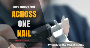 Calculating Force on a Single Nail: A Step-by-Step Guide