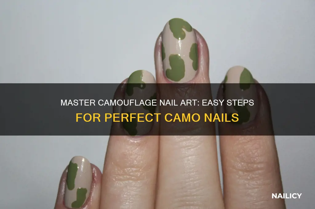 how to camo nails