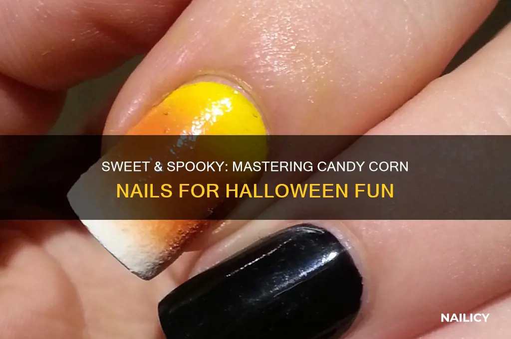 how to candy corn nails