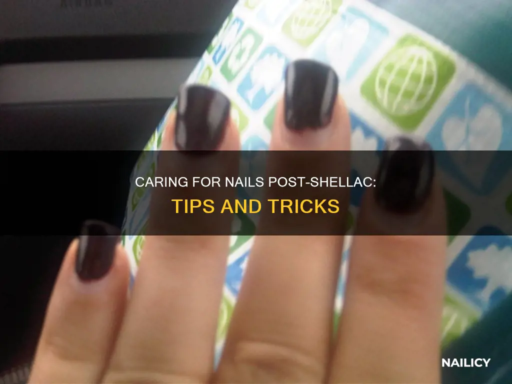 how to care for nails after shellac removal