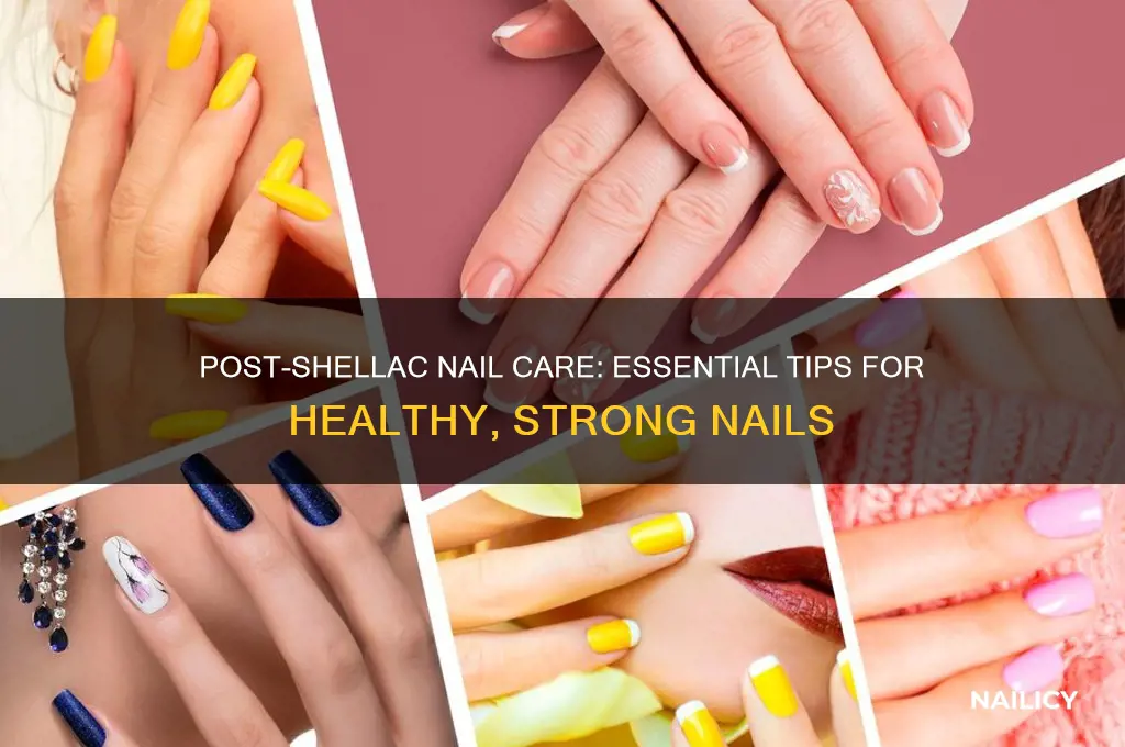 how to care for your nails after shellac