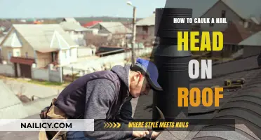 Mastering Roof Caulking: Sealing Nail Heads for Leak-Free Protection
