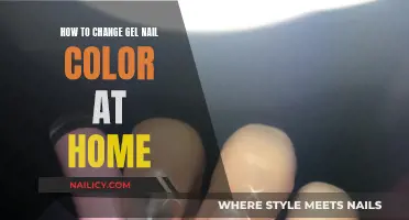 Gel Nail Color: Changing Shades at Home