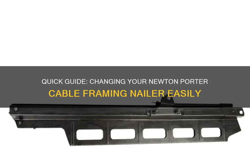 how to change nuton porter cable framing nailer