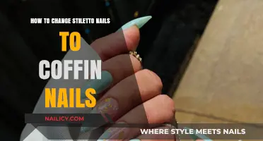 Transform Your Stiletto Nails to Coffin Shape: A Simple Guide