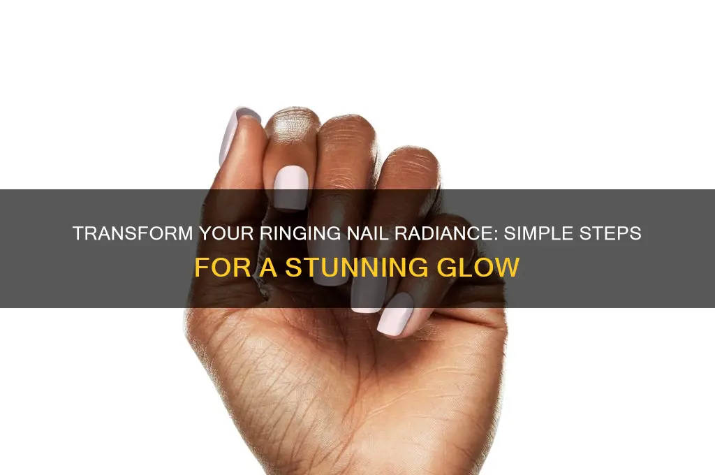 how to change the ringing nail radiance