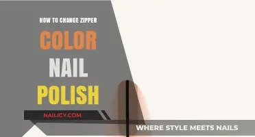 Transform Zipper Colors Easily with Nail Polish: A Creative DIY Guide