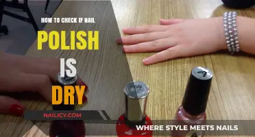 Quick Tips to Test If Your Nail Polish Is Fully Dry