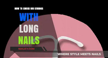 Long Nails, Short Work: Checking IUD Strings