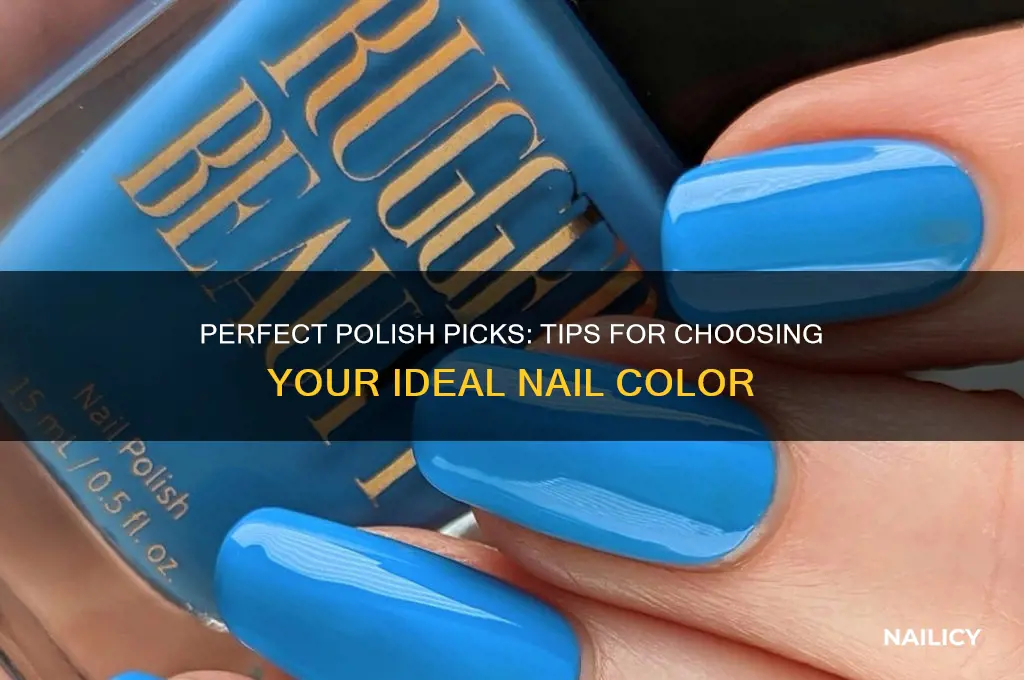 how to choose a good nail polish color