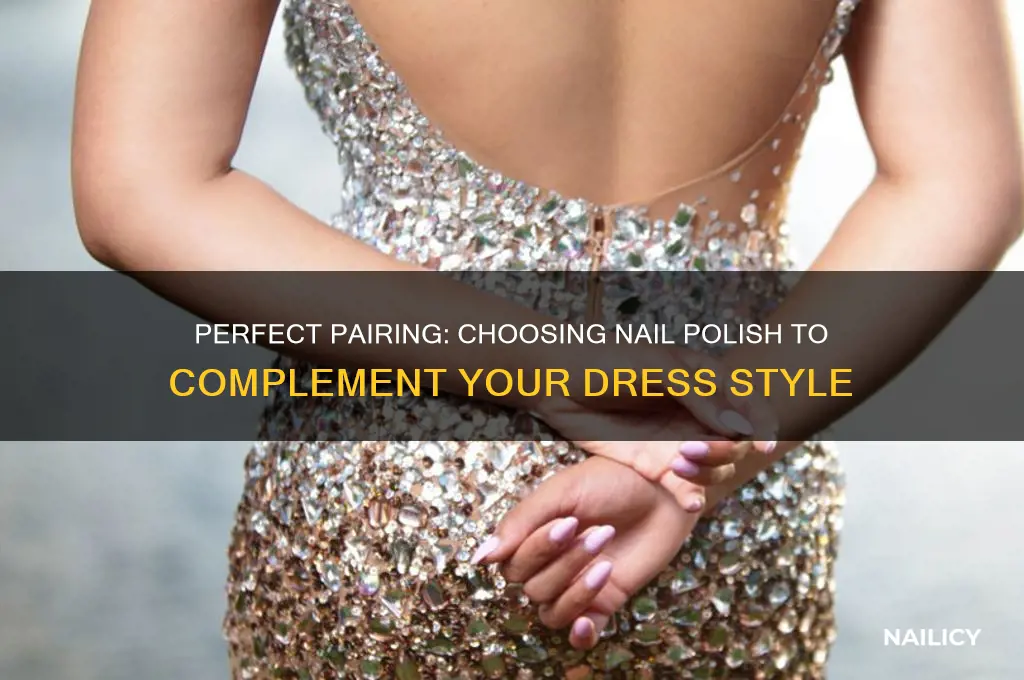 how to choose nail polish for dress