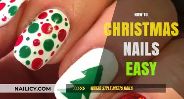 Simple Christmas Nail Art: Festive DIY Designs for Holiday Cheer